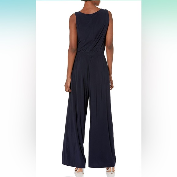 Vince Camuto Sleeveless Cowl Neck Jumpsuit - Picture 7 of 7